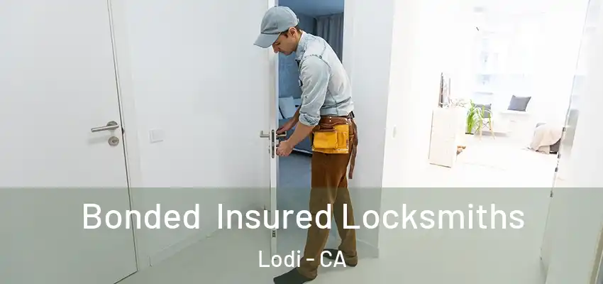  Bonded Insured Locksmiths Lodi - CA